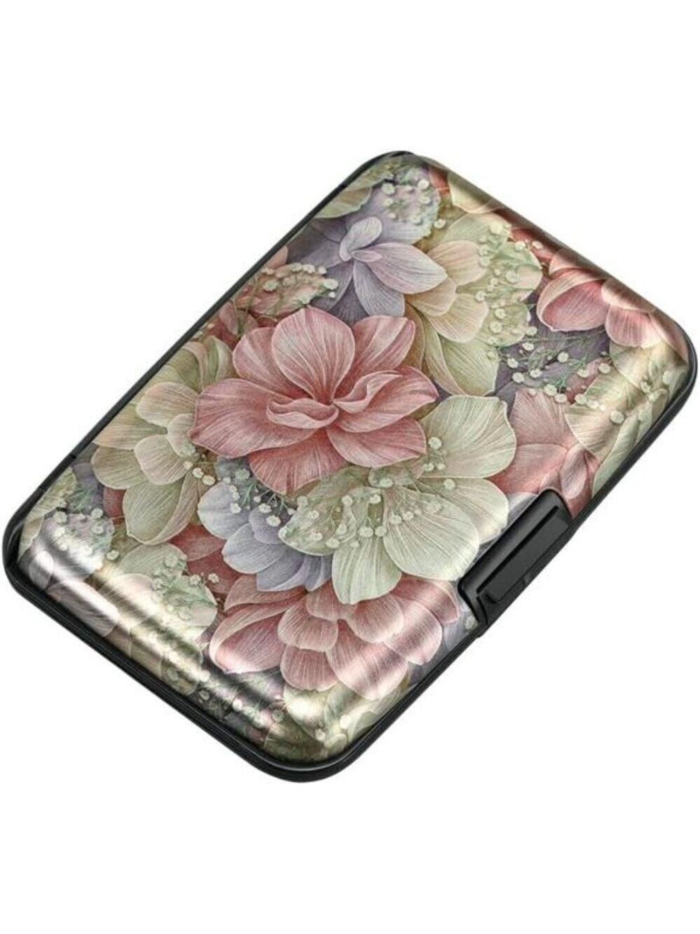 RFID Aluminum Wallet Credit Card Holder Metal Case for Men Women Travel
